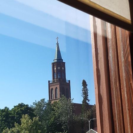 Ferienwohnung Keskustan Kaksio Parvekkeella, Ilmastoitu. Savonlinna Exterior foto