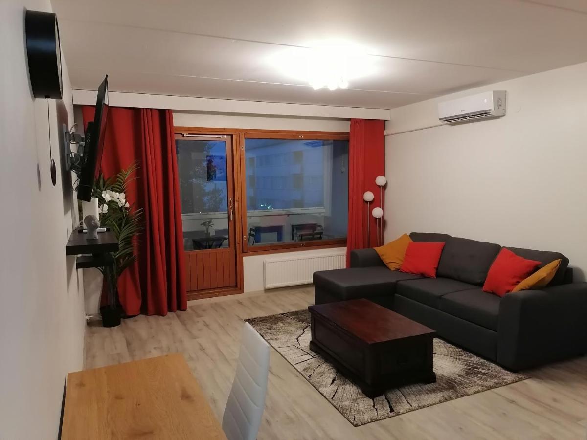 Ferienwohnung Keskustan Kaksio Parvekkeella, Ilmastoitu. Savonlinna Exterior foto